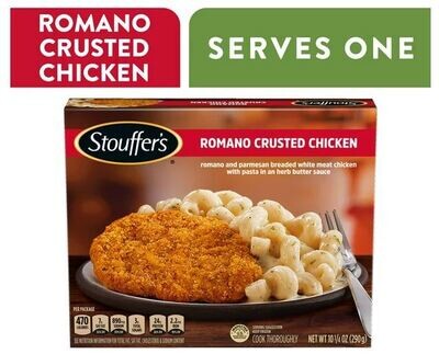 Frozen Chicken Dinner, Stouffer's® Romano Crusted Chicken (10¼ oz Box)