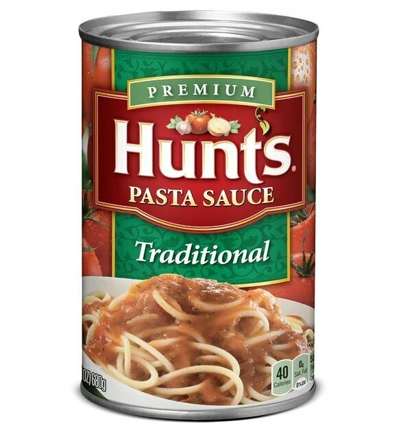 Pasta Sauce, Hunt's® Traditional Pasta Sauce (24 oz Can)