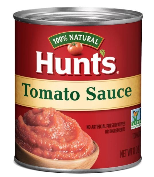 Canned Tomatoes, Hunt's® Tomato Sauce (8 oz Can)
