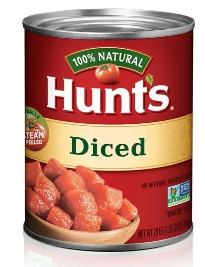 Canned Tomatoes, Hunt's® Diced Tomatoes (28 oz Can)