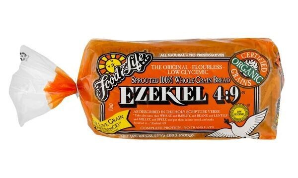 Loaf Bread, Food for Life® Ezekiel 4:9® Sprouted 100% Whole Grain Bread (24 oz Bag)