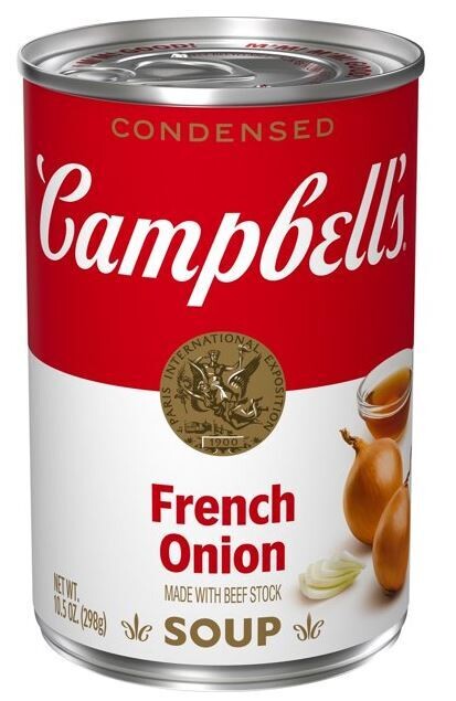 Canned Soup, Campbell's®Condensed® French Onion Soup (10.5 oz Can)