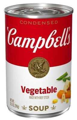Canned Soup, Campbell&#39;s Condensed® Vegetable Soup (10.5 oz Can)