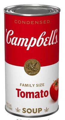 Canned Soup, Campbell's Condensed® Tomato Soup (Family Size, 23.2 oz Can)