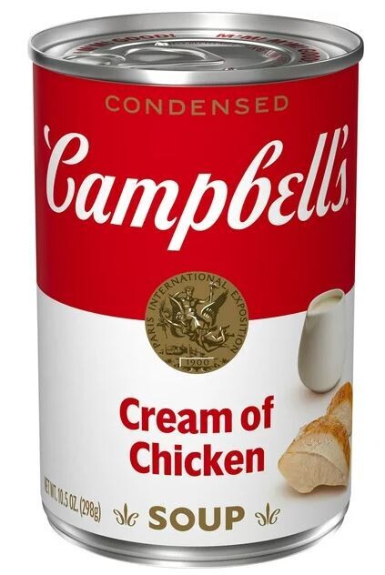 Canned Soup, Campbell&#39;s Condensed® Cream of Chicken Soup (10.5 oz Can)