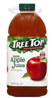 Apple Juice, Tree Top® 100% Apple Juice (3.79 Liter Bottle)
