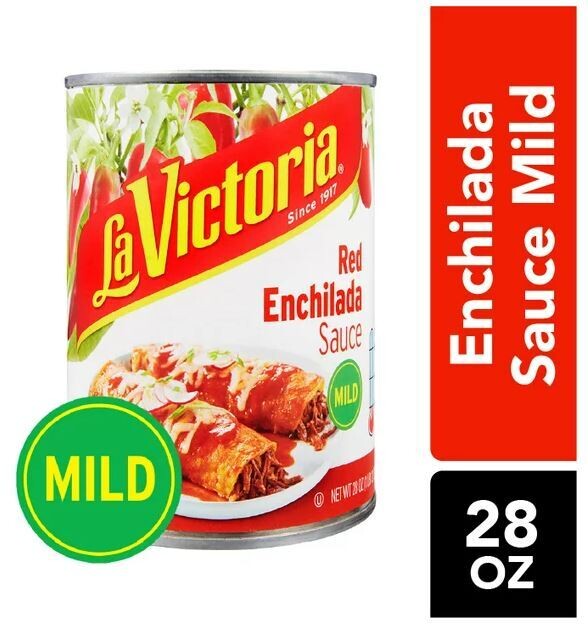 Mexican Food, La Victoria® Mild Traditional Red Enchilada Sauce (28 oz Can)