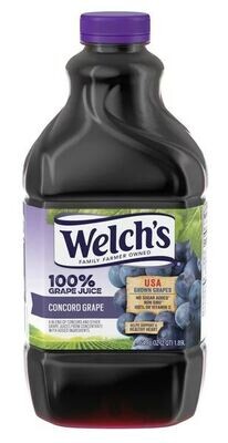 Grape Juice, Welch's® 100% Concord Grape Juice (64 oz Bottle)