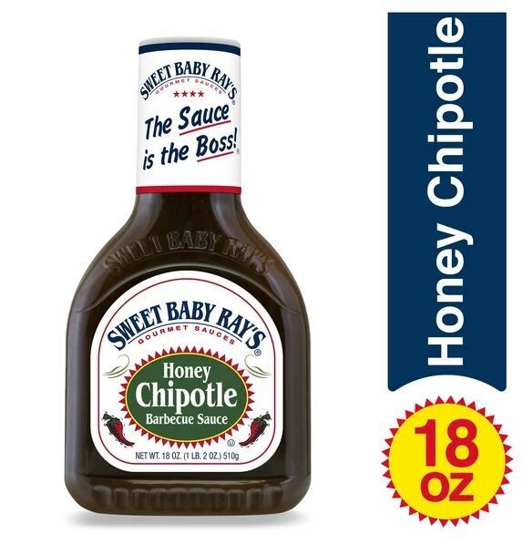 BBQ Sauce, Sweet Baby Ray&#39;s® Honey Chipotle Barbecue Sauce (18 oz Bottle)