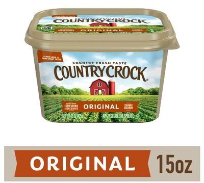 Butter Spread, Country Crock® Original Buttery Spread (15 oz Tub)