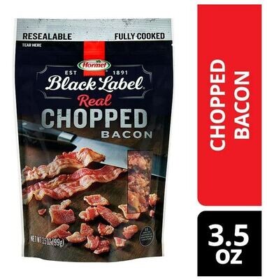 Bacon Bits, Hormel® Black Label® Real Chopped Bacon (3.5 oz Bag)