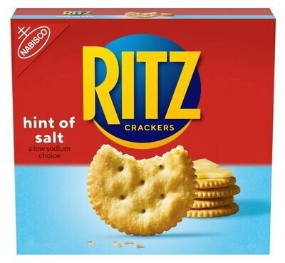 Crackers, Ritz® Hint of Salt Crackers (13.7 oz Box)