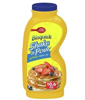 Pancake Mix, Betty Crocker® Bisquick® Shake 'n Pour Buttermilk Pancake Mix (10.6 oz Bottle)