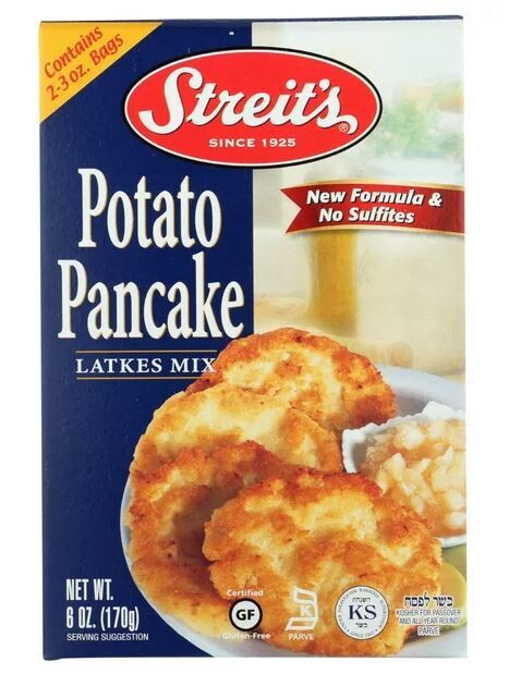 Pancake Mix, Streit&#39;s® Gluten Free Potato Pancake Mix (6 Oz Box)
