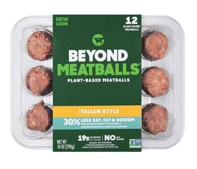 Frozen Appetizers, Beyond Meats® Italian Style Plant-Based Meatballs (10 oz Box-12 Meatballs)