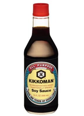 Asian Food, Kikkoman™ Soy Sauce (15 oz Bottle)