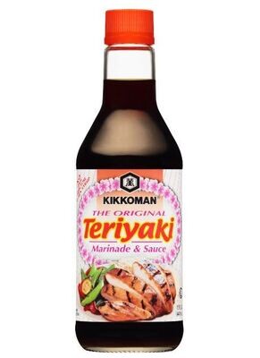Asian Food, Kikkoman™ Teriyaki Marinade & Sauce (15 oz Bottle)