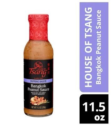 Asian Food, House of Tsang™ Bangkok Peanut Sauce (11.5 oz Bottle)