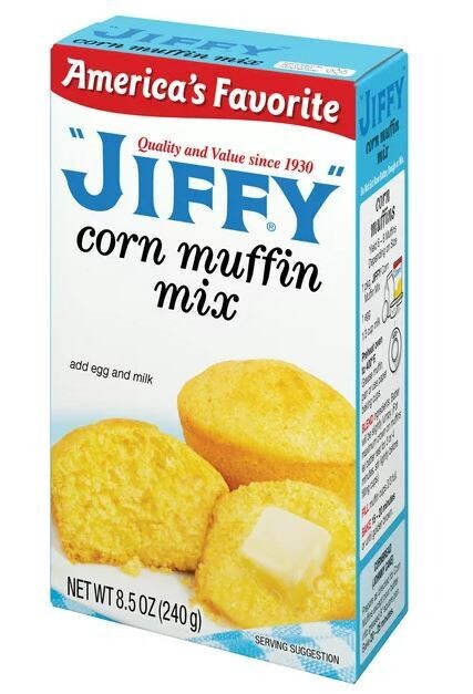 Baking Mix, Jiffy® Corn Muffin Mix (8.5 oz Box)