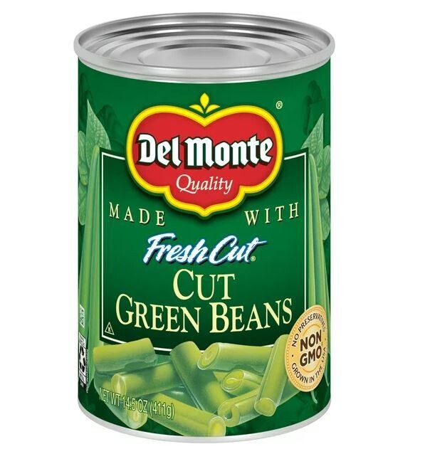 Canned Produce, Del Monte® Fresh Cut Green Beans (14.5 oz Can)