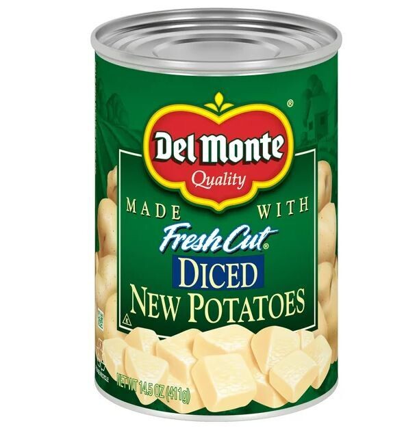 Canned Produce, Del Monte® Fresh Cut Diced New Potatoes (15.25 oz Can)