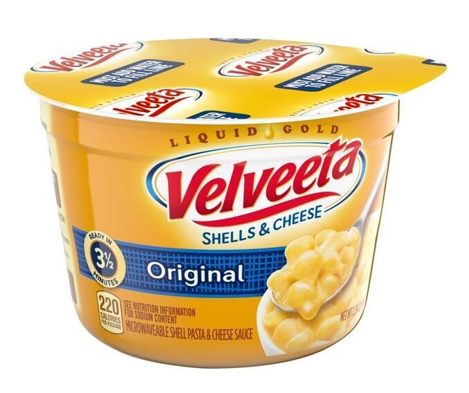 Pasta and Noodles, Kraft® Velveeta® Microwavable Shells &#39;N&#39; Cheese (2.39 oz Cup)