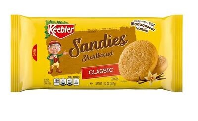 Cookies, Kellogg&#39;s® Keebler® Sandies Classic Shortbread Cookies (11.2 oz Bag)