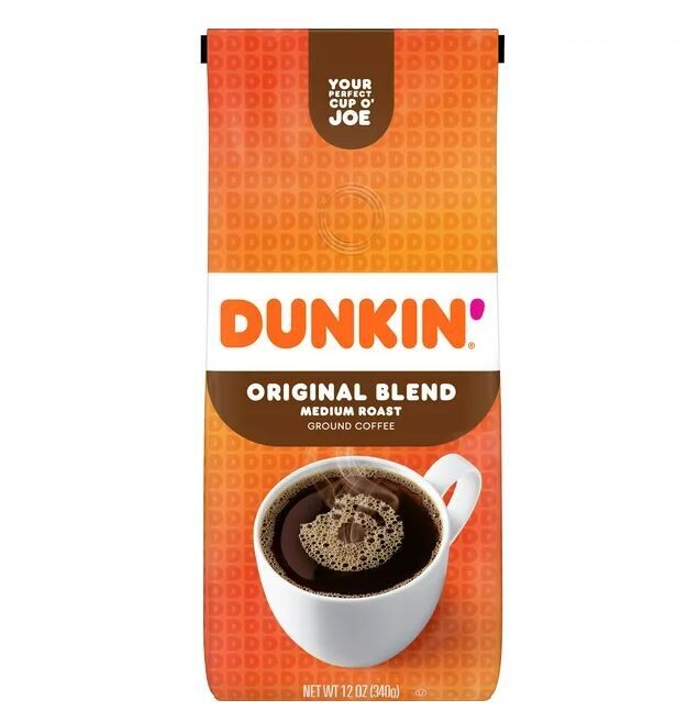 Ground Coffee, Dunkin' Donuts® Original™ Ground Coffee (12 oz Bag)