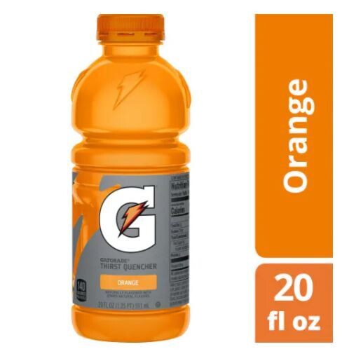 Energy Drink, Gatorade® Orange (20 Oz Bottle)