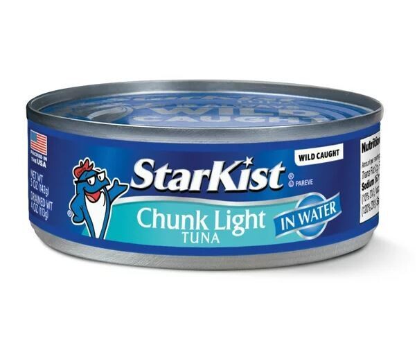 Canned Seafood, StarKist® Chunk Light Tuna in Water (5 oz Can)