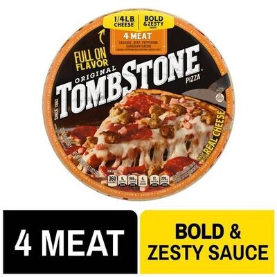 Frozen Pizza, Tombstone® Four Meat Pizza (21.1 oz Pie)