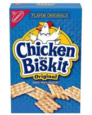 Crackers, Nabisco® Chicken in a Biskit® Original Baked Snack Crackers (7½ oz Box)
