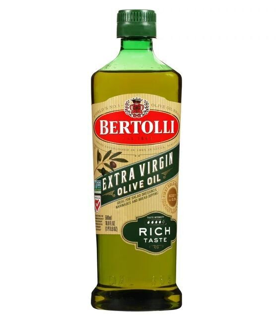 Cooking Oil, Bertolli® Extra Virgin Olive Oil (16.9 Oz Bottle)