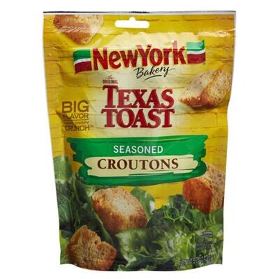 Salad Croutons, New York Bakery® Seasoned Croutons (5 oz Bag)