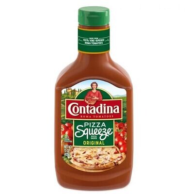 Canned Tomatoes, Contadina® Roma Tomato Pizza Sauce (15 oz Squeeze Bottle)