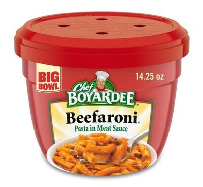 Ravioli, Chef Boyardee® Beefaroni (14.25 Oz Cup)