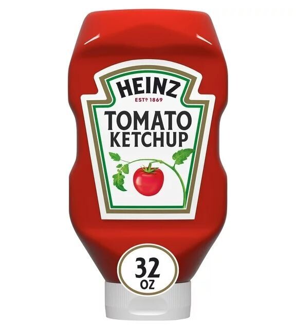Ketchup, Heinz® Tomato Ketchup (32 Oz Squeeze Bottle)