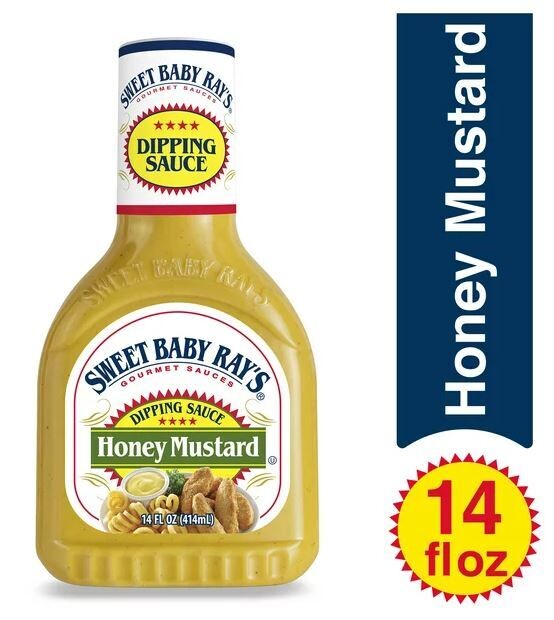 BBQ Sauce, Sweet Baby Ray&#39;s® Honey Mustard Dipping Sauce (14 oz Bottle)