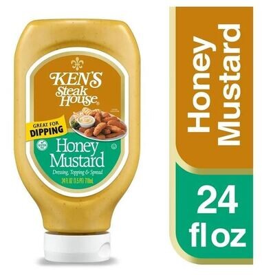 Salad Dressing, Ken's Steak House® Gluten Free Honey Mustard Dressing (24 Oz Bottle)
