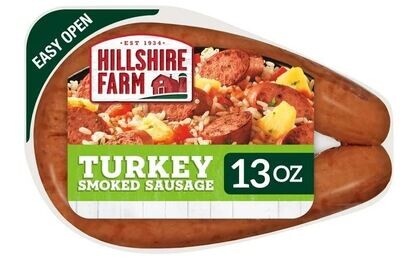 Smoked Sausage, Hillshire Farm® Turkey Smoked Sausage (13 oz Bag)