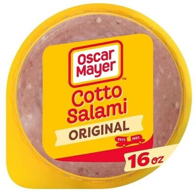 Deli Lunch Meat, Oscar Mayer® Cotto Salami (16 oz Tray)