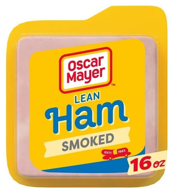 Deli Lunch Meat, Oscar Mayer® Lean Smoked Ham (16 oz Tray)