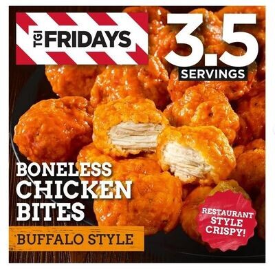 Frozen Appetizers, TGI Fridays® Buffalo Style Boneless Chicken Bites (15 oz Box)