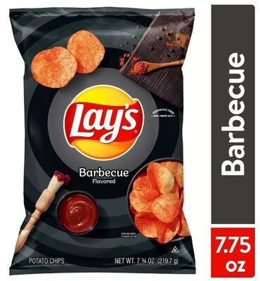 Potato Chips, Lay&#39;s® Barbecue Potato Chips (7¾ oz Bag)