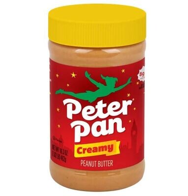 Nut Spread, Peter Pan® Creamy Peanut Butter (16.3 oz Jar)