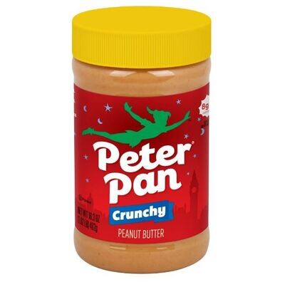 Nut Spread, Peter Pan® Crunchy Peanut Butter (16.3 oz Jar)