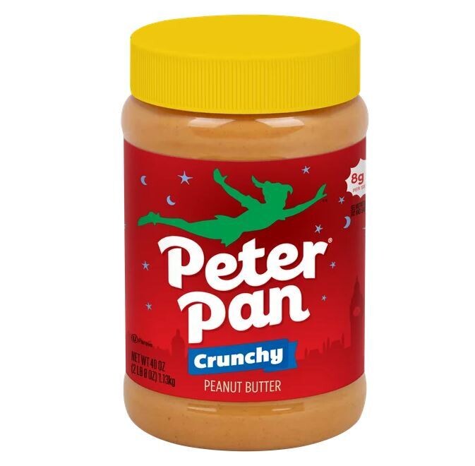 Nut Spread, Peter Pan® Crunchy Peanut Butter (40 oz Jar)
