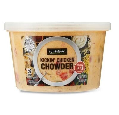 Fresh Soup, Marketside® Fresh Kickin’ Chicken Chowder Soup (16 oz Cup)