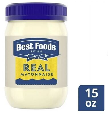 Sandwich Spread, Best Foods™ Gluten Free Real Mayonnaise (15 oz Jar)