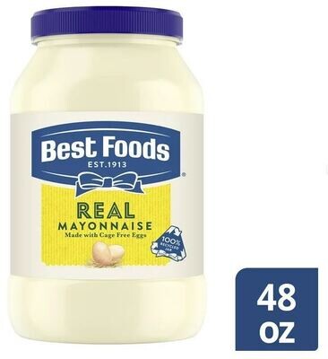 Sandwich Spread, Best Foods™ Gluten Free Real Mayonnaise (48 oz Jar)